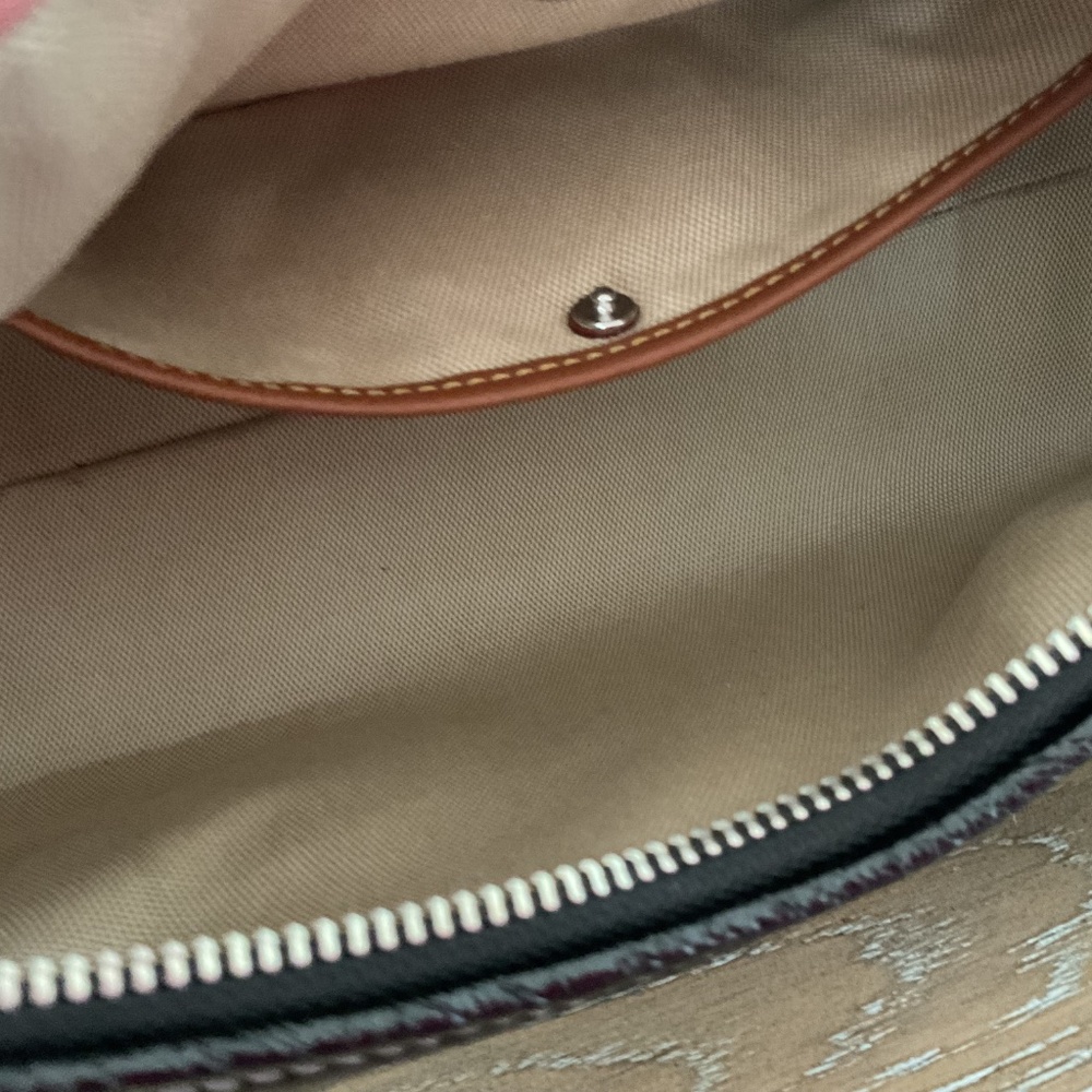Coach Black Glazed Leather Juliet Shoulder Bag - Picture 10 of 12